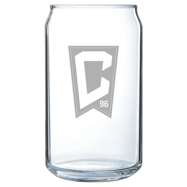 Columbus Crew Polar Camel 16 oz. Can Glass