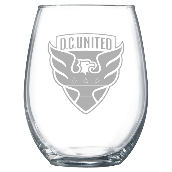 D.C. United Polar Camel 15 oz. Stemless Wine Glass