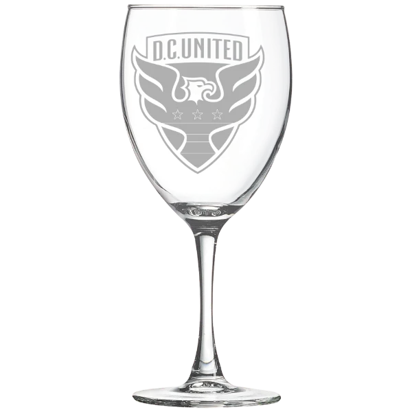 D.C. United Polar Camel 10 1/2 oz. Wine Glass