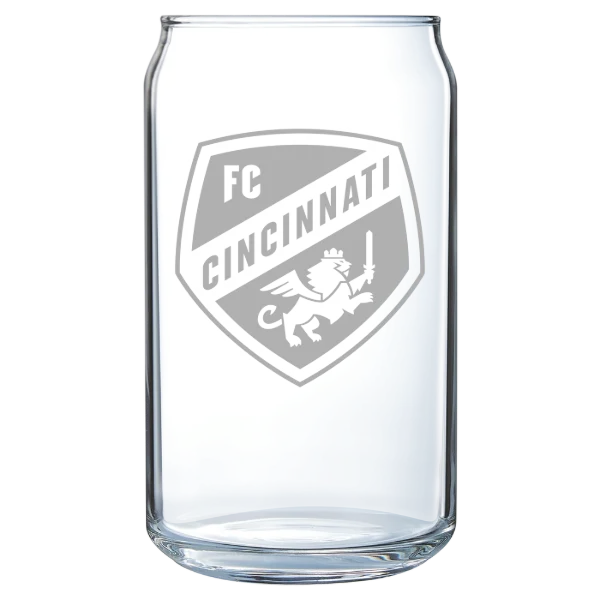 FC Cincinnati Polar Camel 16 oz. Can Glass