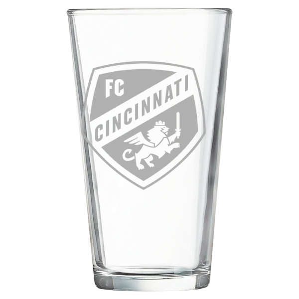 FC Cincinnati Polar Camel 16 oz. Pint Mixing Glass