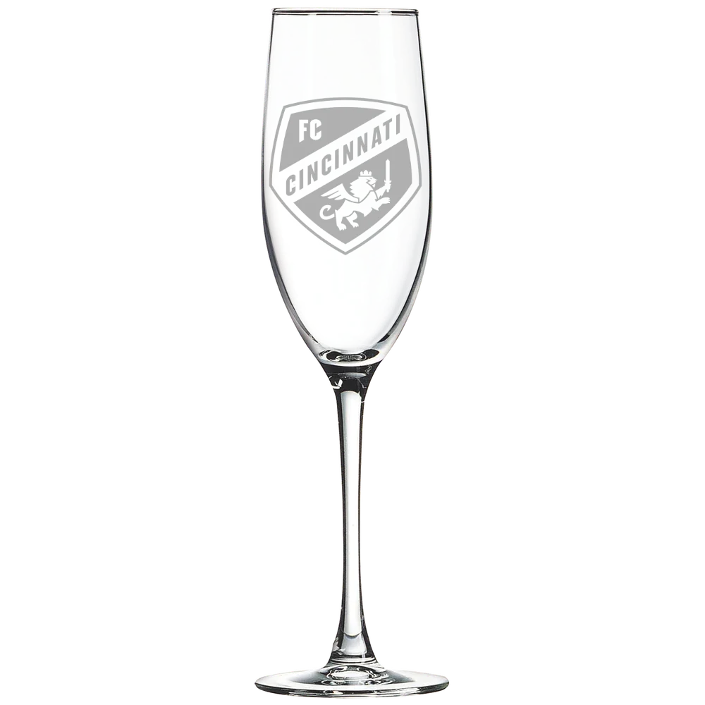 FC Cincinnati Polar Camel 8 oz. Champagne Flute