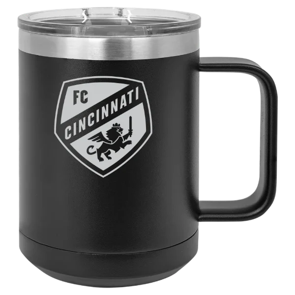 FC Cincinnati Polar Camel 15 oz. Mug with Slider Lid