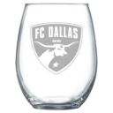 FC Dallas Polar Camel 15 oz. Stemless Wine Glass