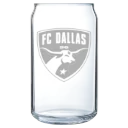 FC Dallas Polar Camel 16 oz. Can Glass