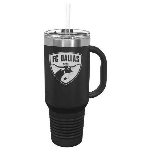 FC Dallas Polar Camel 40 oz. Travel Mug with Snap Lid & Straw