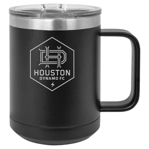 Houston Dynamo FC Polar Camel 15 oz. Mug with Slider Lid