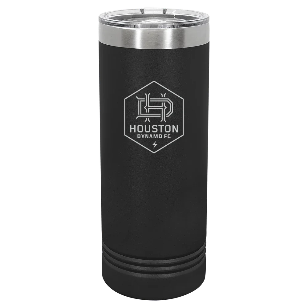 Houston Dynamo FC Polar Camel 22 oz. Skinny Tumbler with Slider Lid
