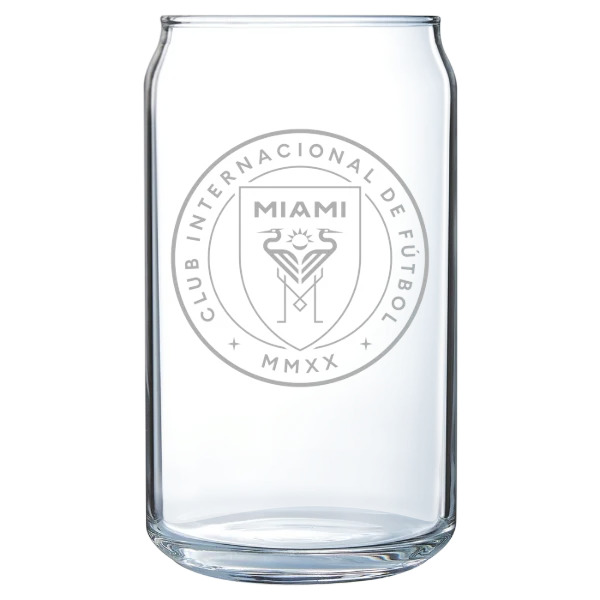 Inter Miami CF Polar Camel 16 oz. Can Glass