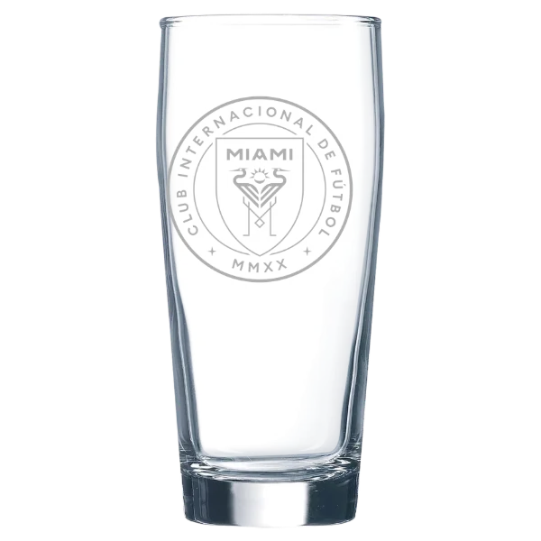 Inter Miami CF Polar Camel 16 oz. Willi Becher Beer Glass