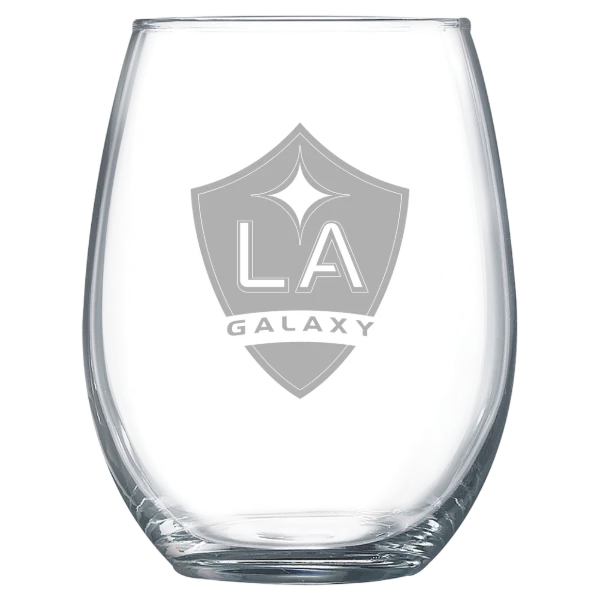 LA Galaxy Polar Camel 15 oz. Stemless Wine Glass