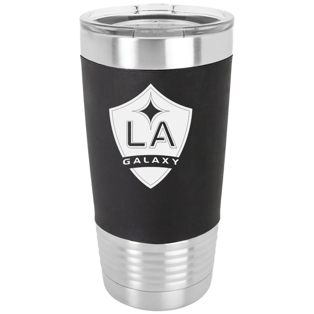 LA Galaxy Polar Camel 20 oz. Silicone Grip Tumbler with Standard Lid