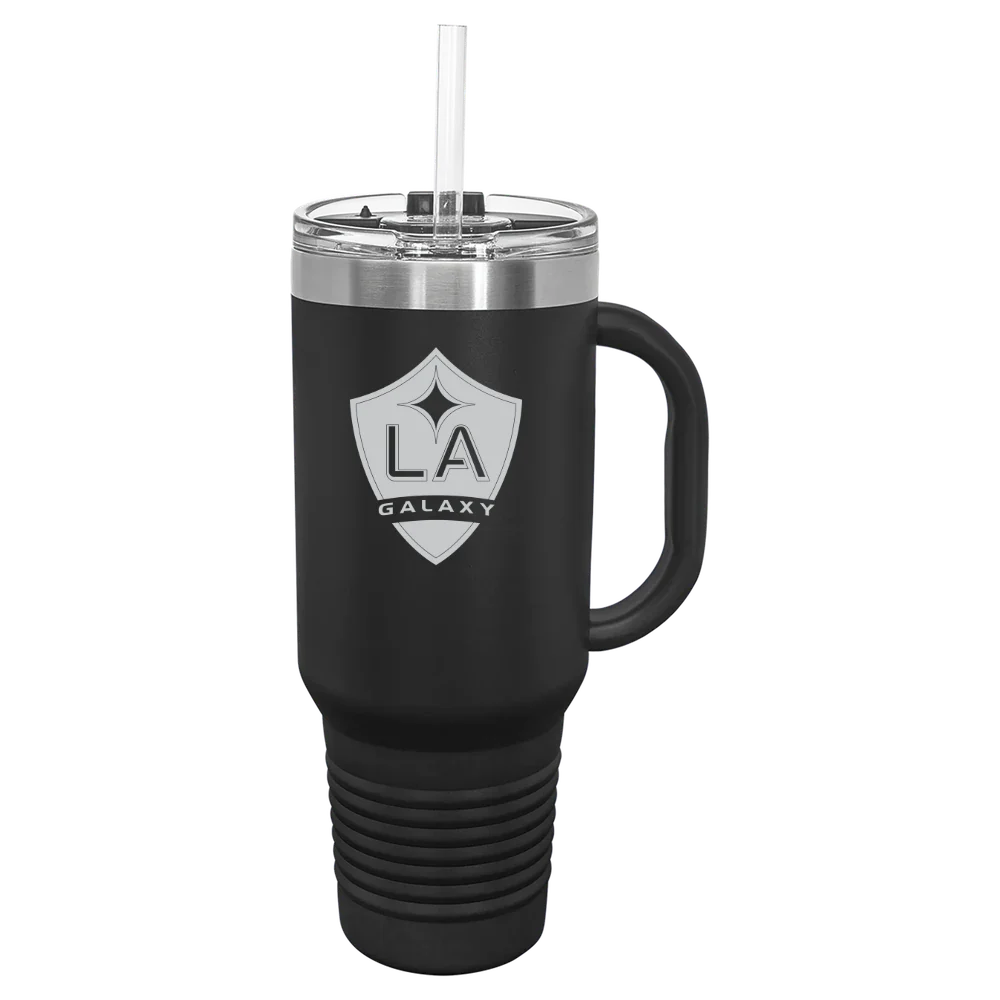 LA Galaxy Polar Camel 40 oz. Travel Mug with Snap Lid & Straw