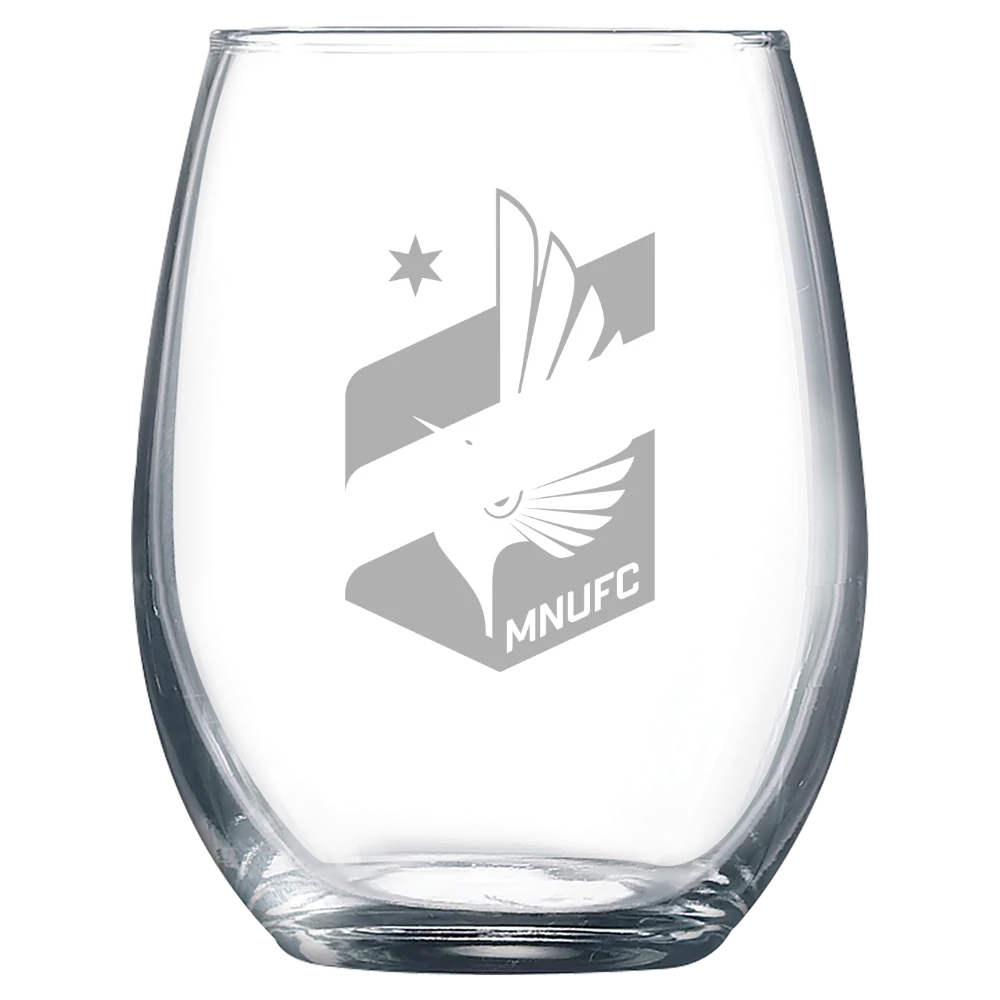 Minnesota United FC Polar Camel 9 oz. Stemless Wine Glass