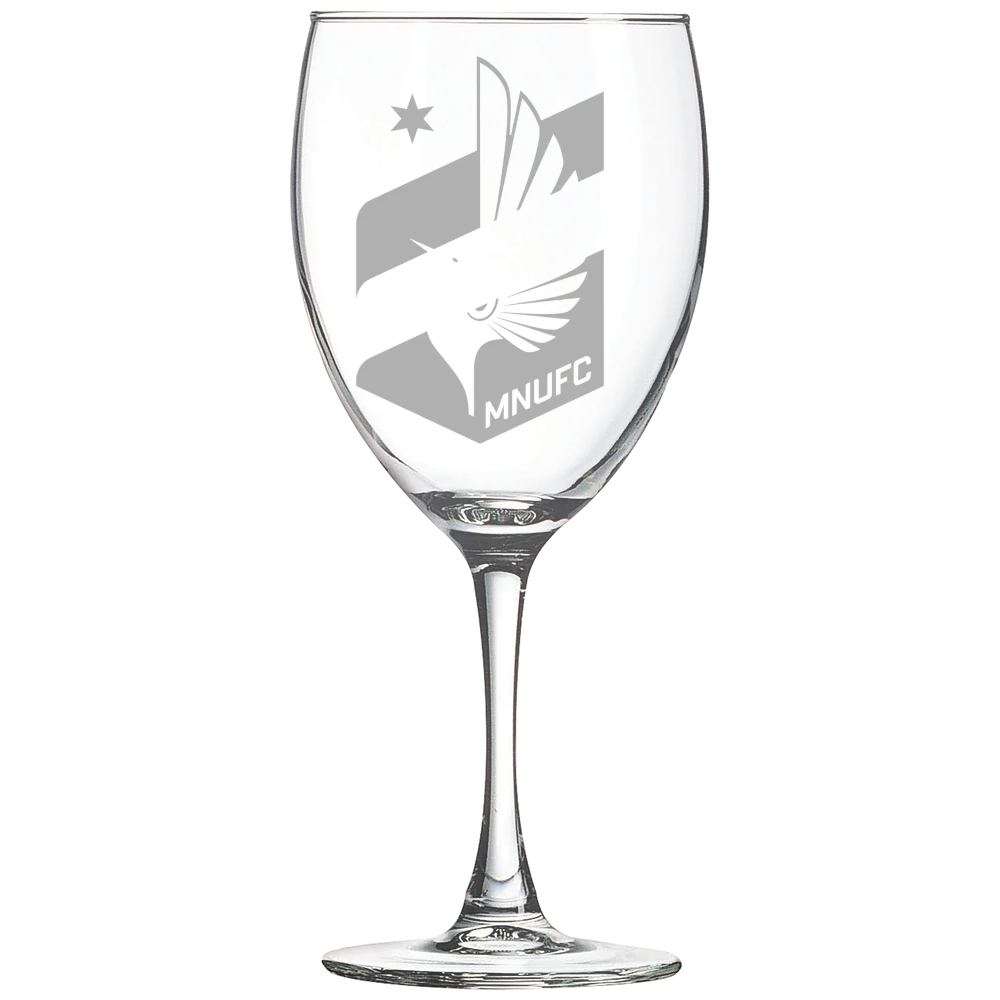 Minnesota United FC Polar Camel 10 1/2 oz. Wine Glass