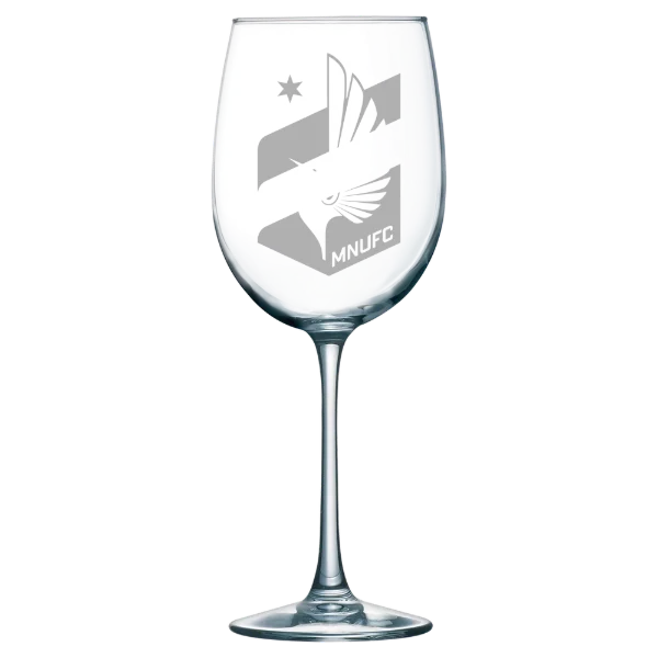 Minnesota United FC Polar Camel 19 oz. Wine Glass