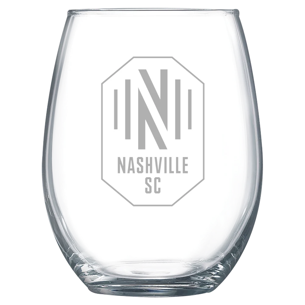 Nashville SC Polar Camel 15 oz. Stemless Wine Glass