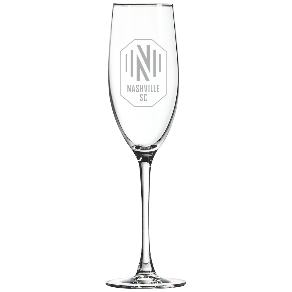 Nashville SC Polar Camel 8 oz. Champagne Flute