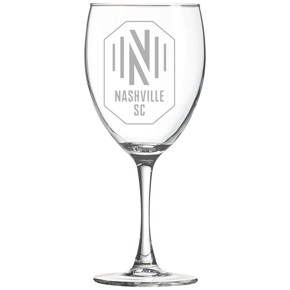 Nashville SC Polar Camel 10 1/2 oz. Wine Glass