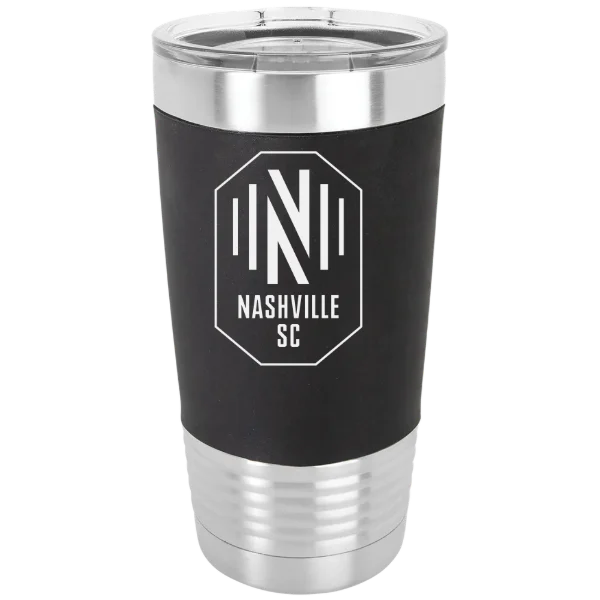 Nashville SC Polar Camel 20 oz. Silicone Grip Tumbler with Standard Lid