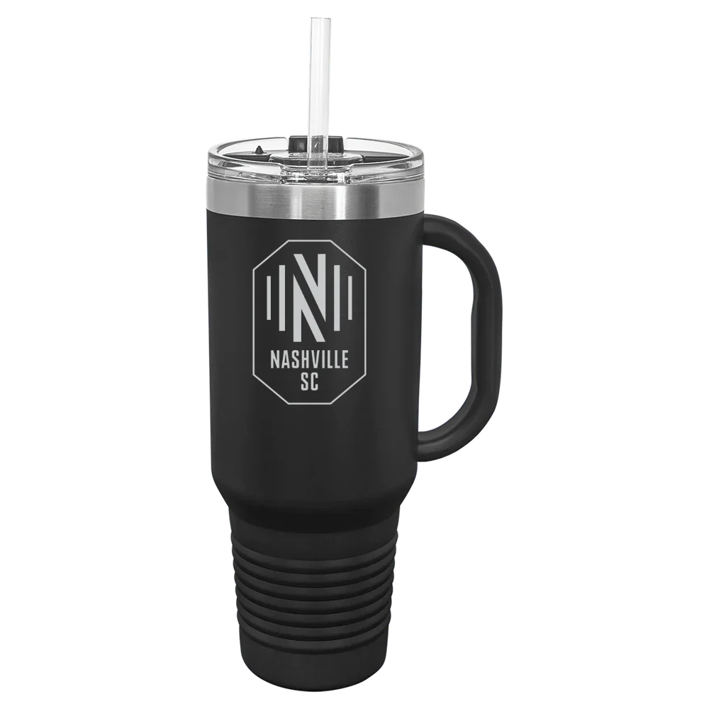 Nashville SC Polar Camel 40 oz. Travel Mug with Snap Lid & Straw