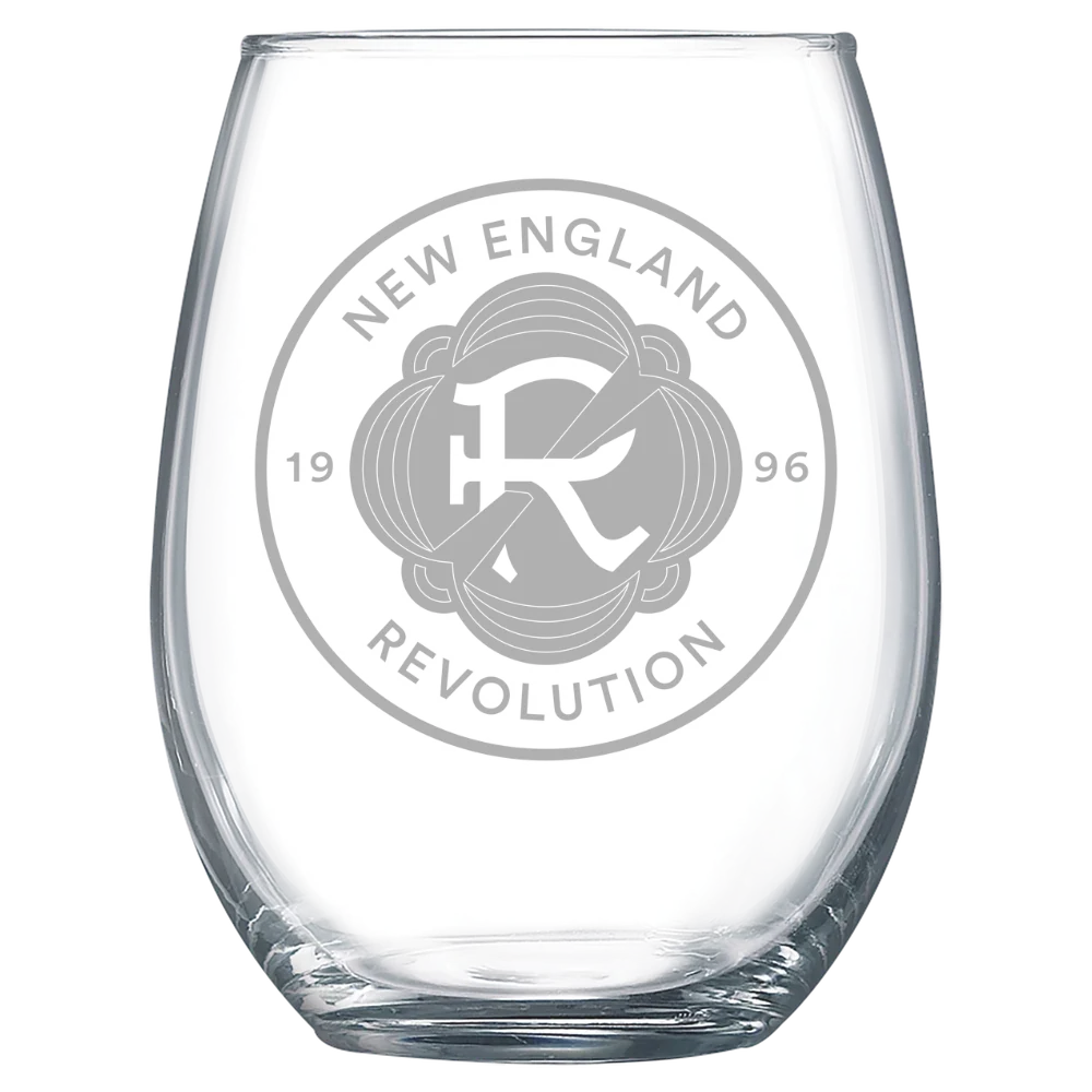 New England Revolution Polar Camel 15 oz. Stemless Wine Glass