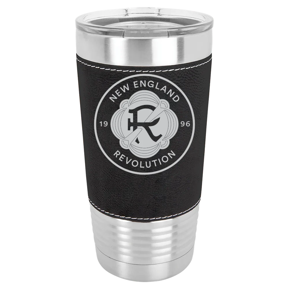 New England Revolution Polar Camel 20 oz. Leatherette Grip Tumbler with Standard Lid
