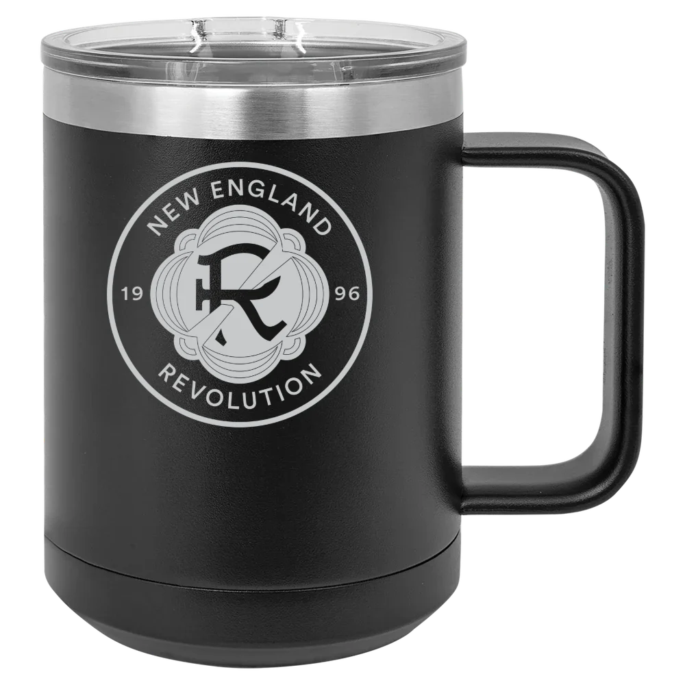 New England Revolution Polar Camel 15 oz. Mug with Slider Lid