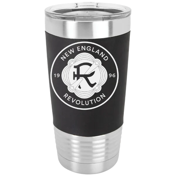 New England Revolution Polar Camel 20 oz. Silicone Grip Tumbler with Standard Lid