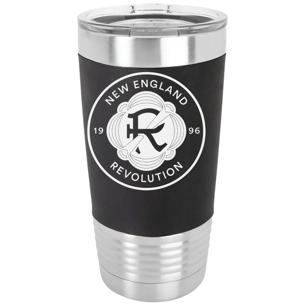 New England Revolution Polar Camel 20 oz. Silicone Grip Tumbler with Standard Lid