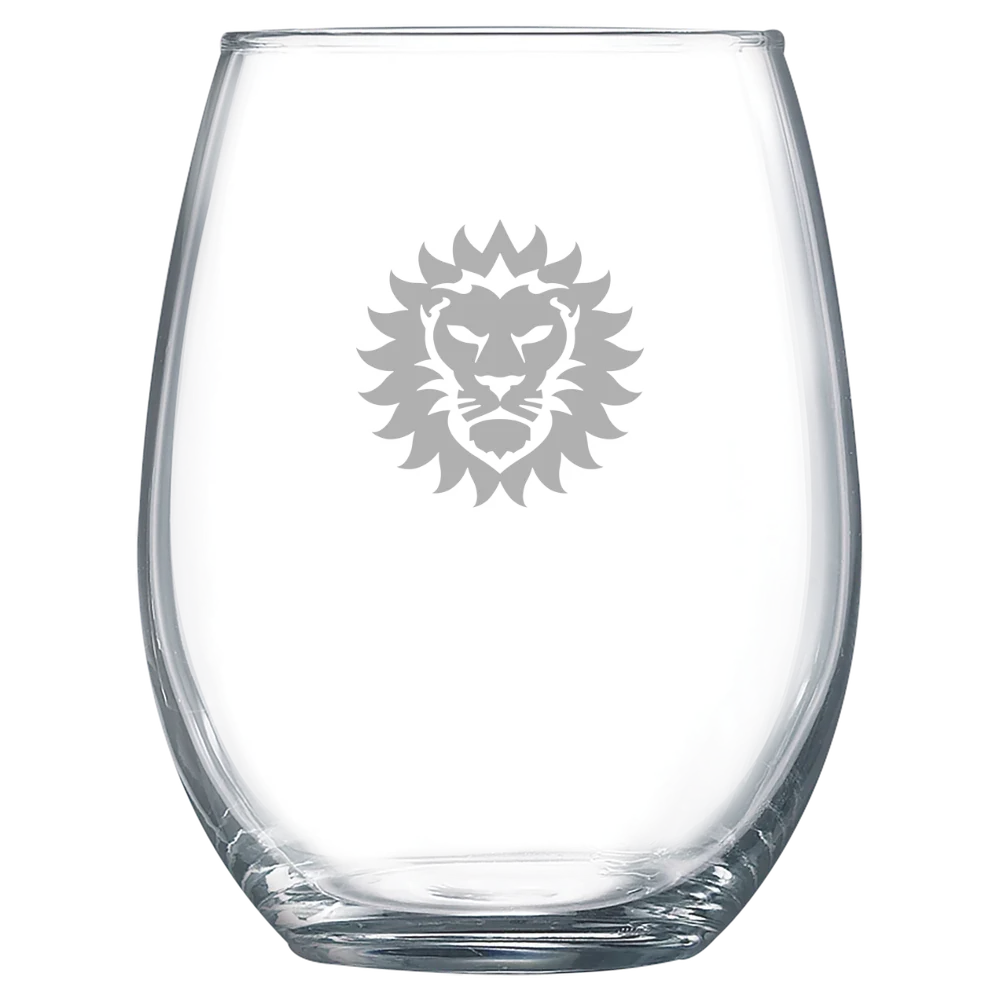 Orlando City Polar Camel 15 oz. Stemless Wine Glass