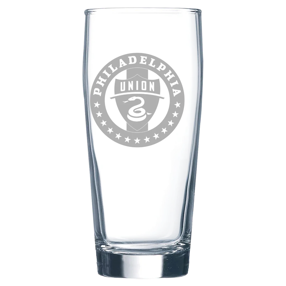 Philadelphia Union Polar Camel 16 oz. Willi Becher Beer Glass