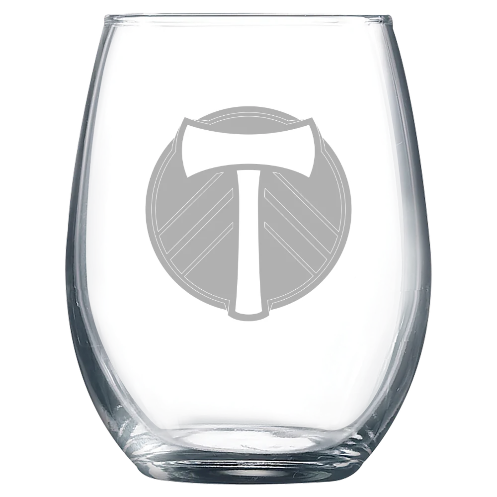 Portland Timbers Polar Camel 9 oz. Stemless Wine Glass