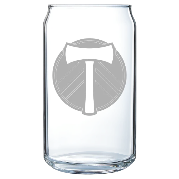 Portland Timbers Polar Camel 16 oz. Can Glass
