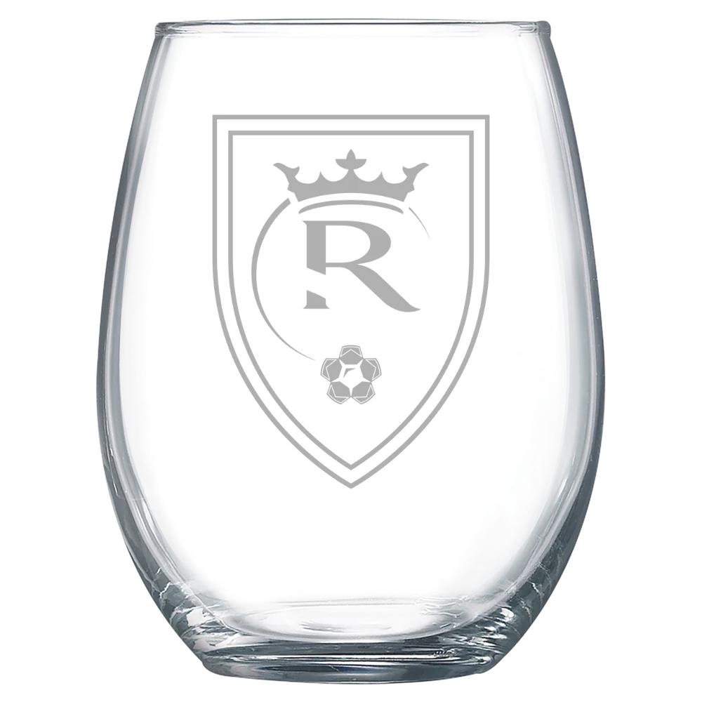 Real Salt Lake Polar Camel 15 oz. Stemless Wine Glass