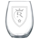 Real Salt Lake Polar Camel 15 oz. Stemless Wine Glass