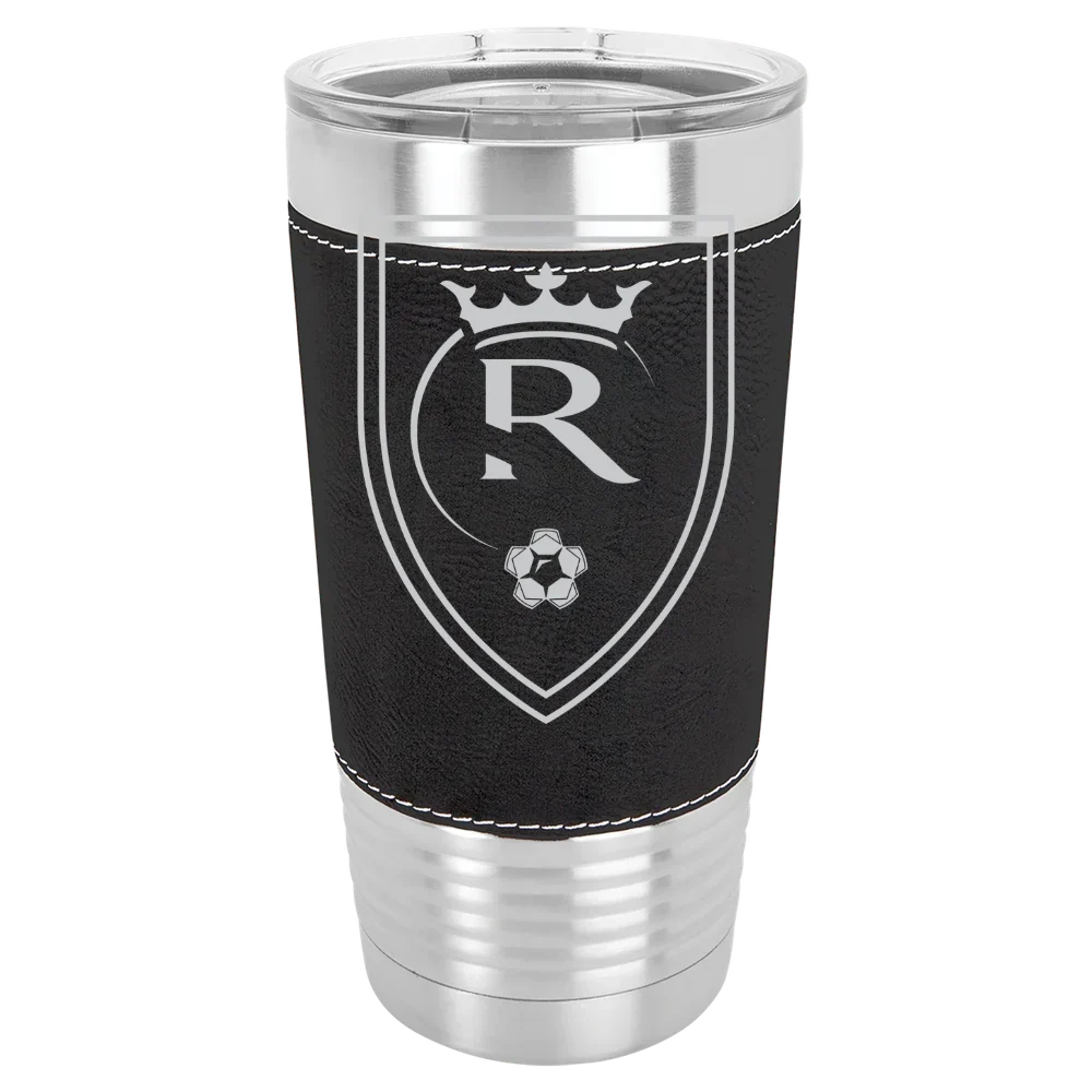 Real Salt Lake Polar Camel 20 oz. Leatherette Grip Tumbler with Standard Lid