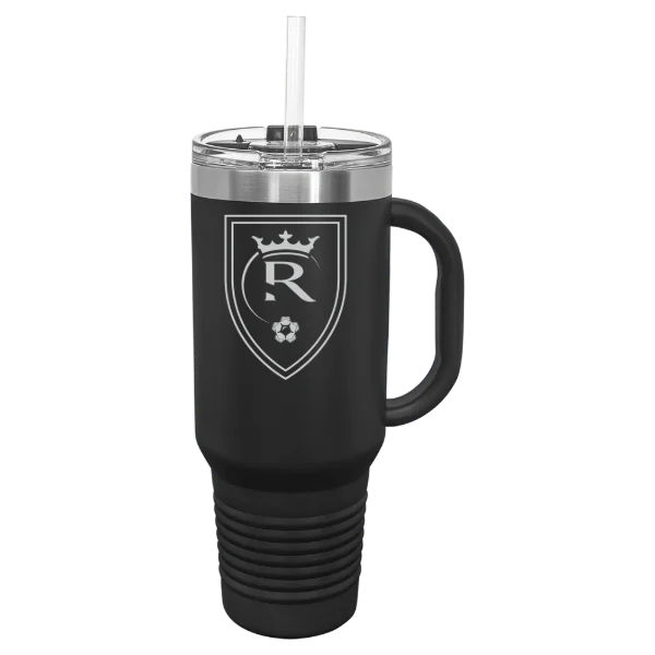 Real Salt Lake Polar Camel 40 oz. Travel Mug with Snap Lid & Straw