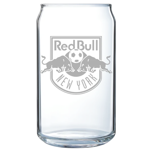 Red Bull New York Polar Camel 16 oz. Can Glass