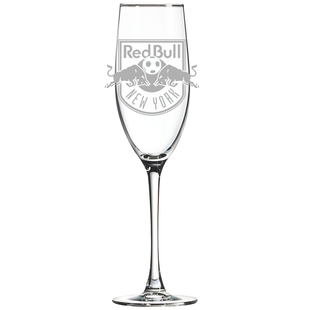 Red Bull New York Polar Camel 8 oz. Champagne Flute