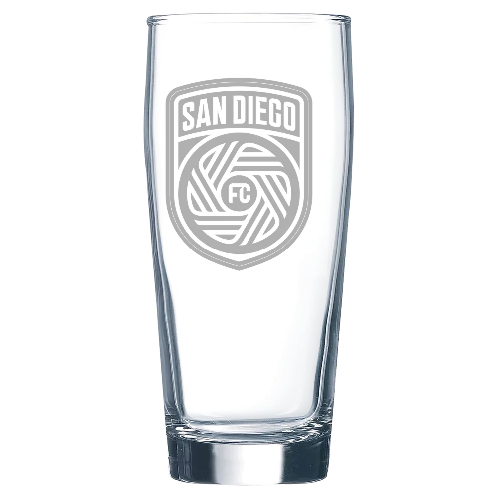 San Diego FC Polar Camel 16 oz. Willi Becher Beer Glass