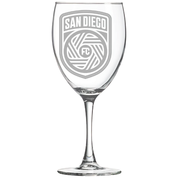 San Diego FC Polar Camel 10 1/2 oz. Wine Glass