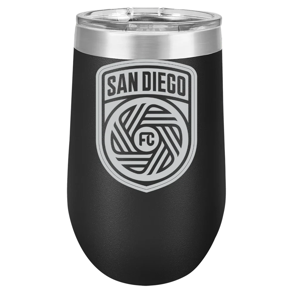 San Diego FC Polar Camel 16 oz. Stemless Wine Tumbler