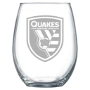 San Jose Earthquakes Polar Camel 15 oz. Stemless Wine Glass