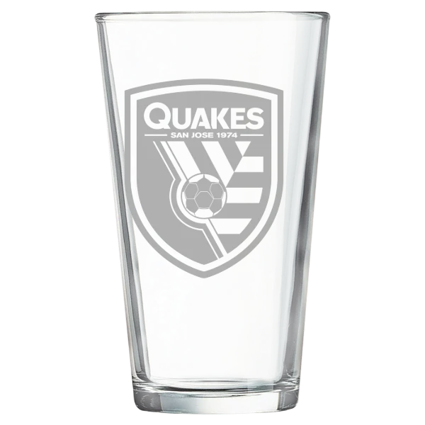 San Jose Earthquakes Polar Camel 16 oz. Pint Mixing Glass