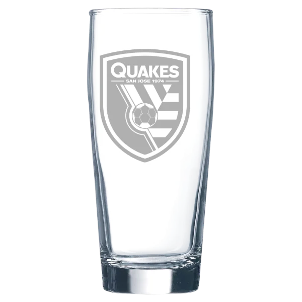 San Jose Earthquakes Polar Camel 16 oz. Willi Becher Beer Glass