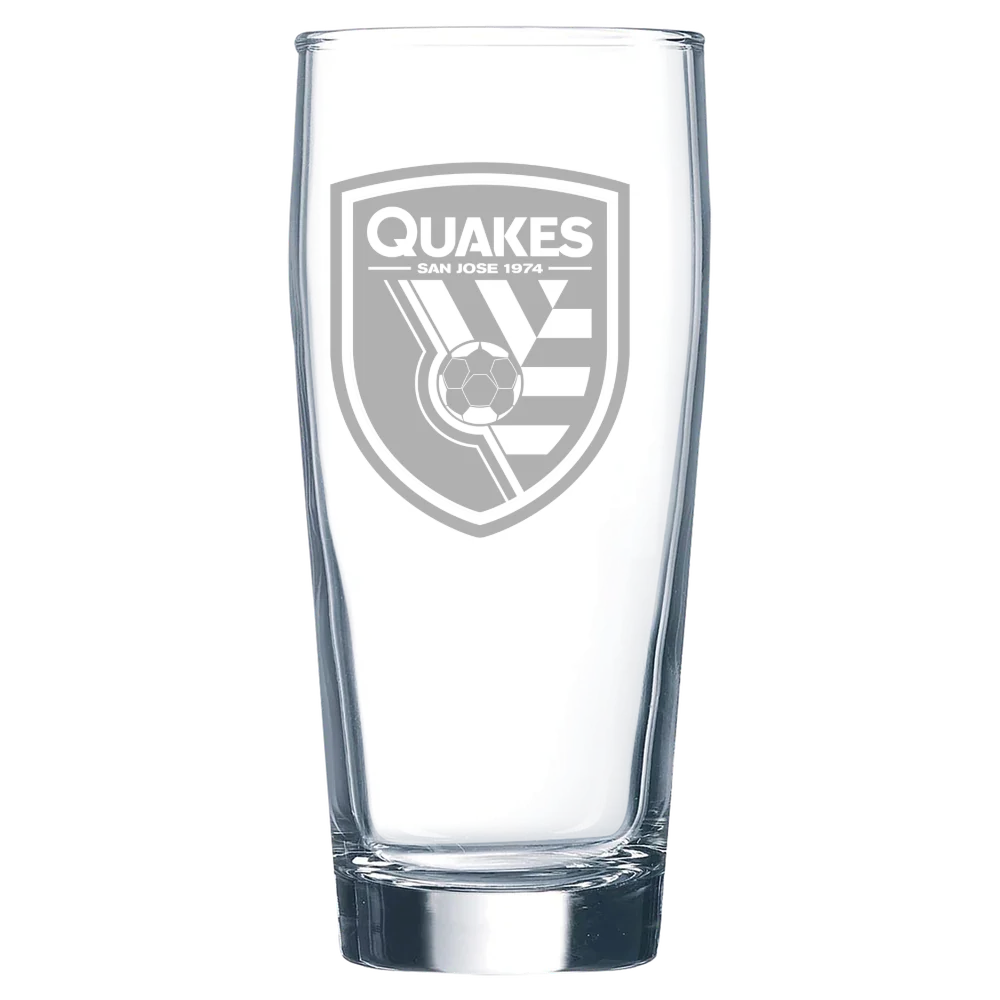 San Jose Earthquakes Polar Camel 16 oz. Willi Becher Beer Glass