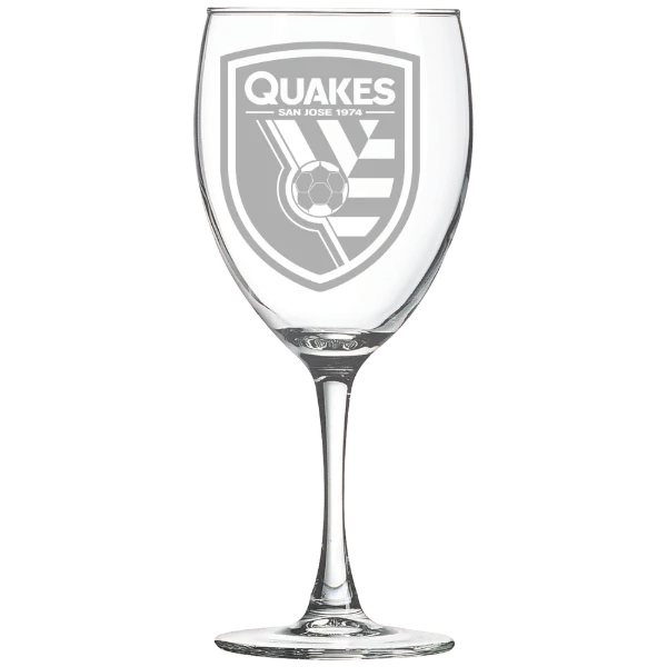 San Jose Earthquakes Polar Camel 10 1/2 oz. Wine Glass
