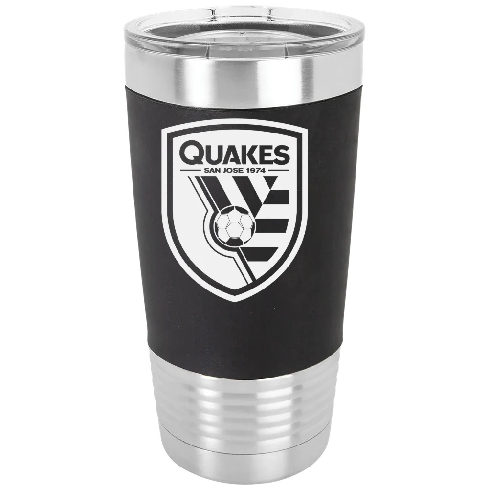 San Jose Earthquakes Polar Camel 20 oz. Silicone Grip Tumbler with Standard Lid