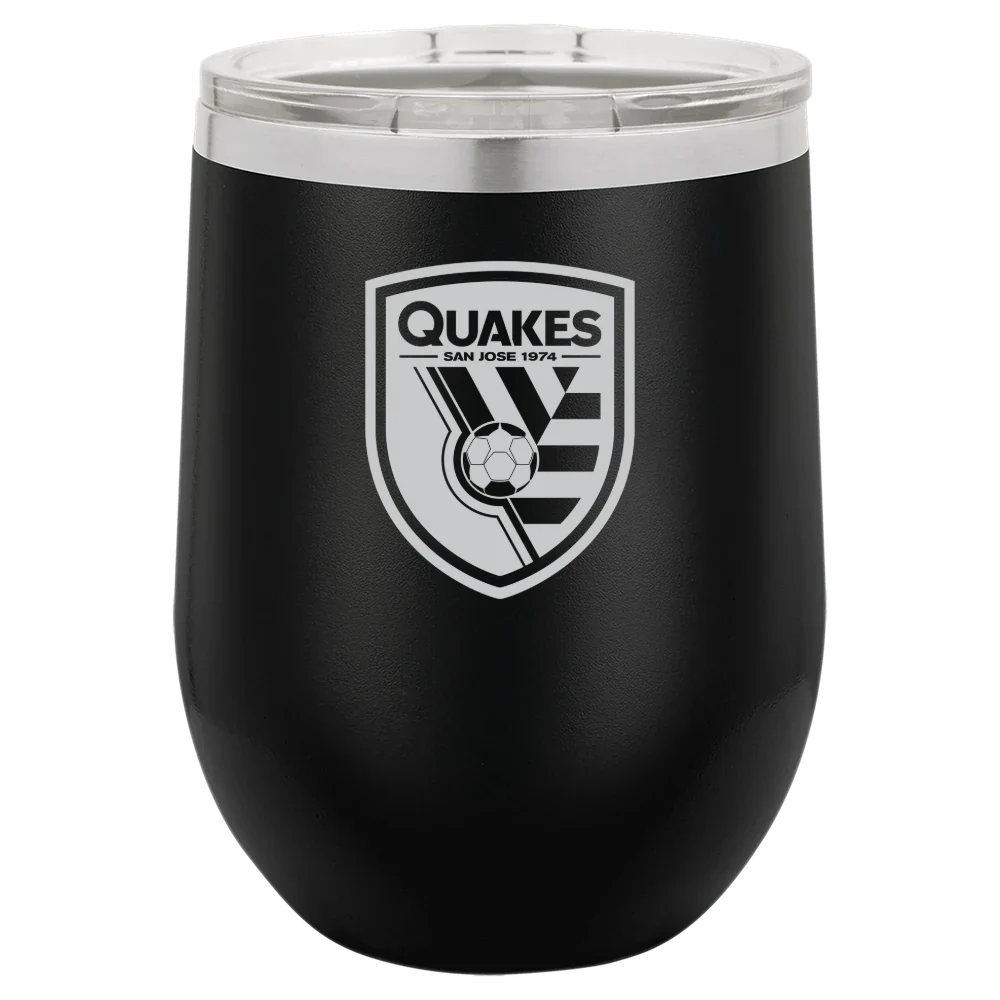 San Jose Earthquakes Polar Camel 12 oz. Stemless Wine Tumbler